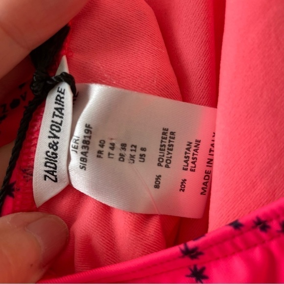 Zadig & Voltaire Jeri One Piece Maillot Swimsuit - Picture 9 of 9